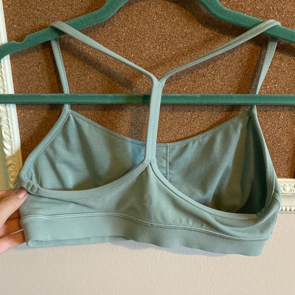 Lululemon Flow Y Bra,sage color - Picture 2 of 2